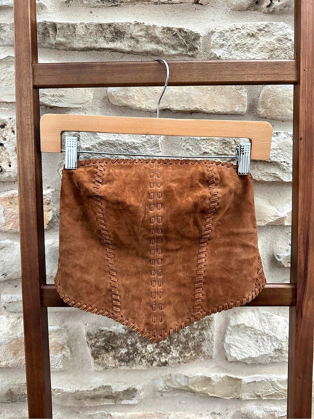 Understated Leather tube top